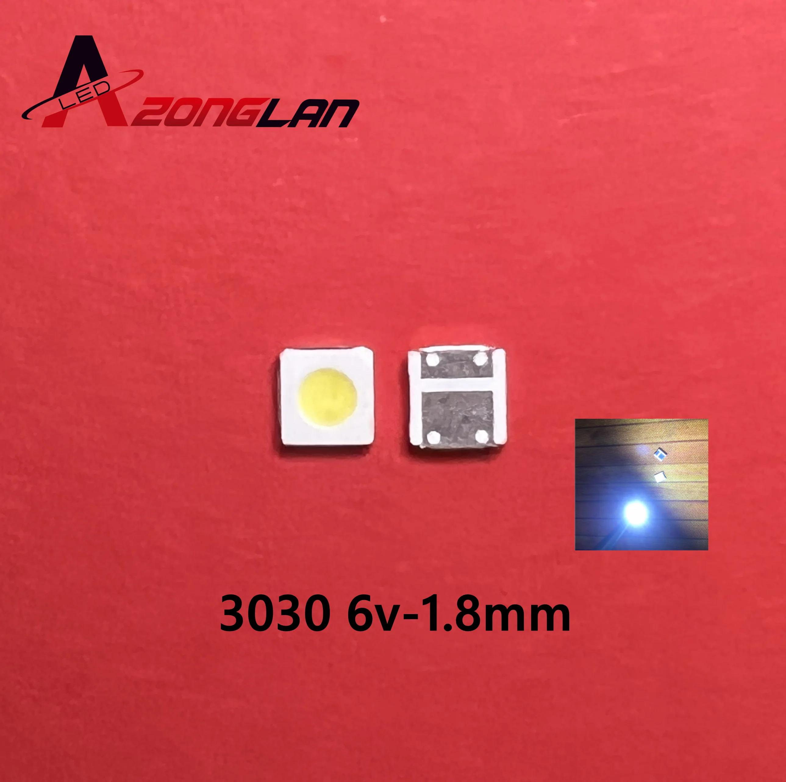 100 / Lextar   LED Ʈ 1.8 W 3030 6V 1.8mm  ȭƮ 150-187LM PT30W45 V1 TV 3030 6v